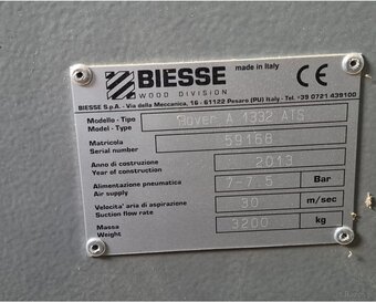Frezarka Centrum Obróbcze CNC BIESSE ROVER A 1332 ATS – Do d - 6