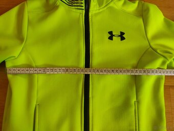 Bunda Under Armour s kapucí neonově žlutá 140–145 cm / 10 le - 6