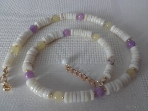 Naszyjnik muszla jadeit - 6