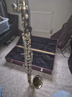 1946 Vintage N Series Selmer Paris Bass Clarinet Low Eb - 6