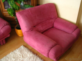 Komplet wypoczynkowy: kanapa i fotel KLER Scarlet 3 +1 - 6