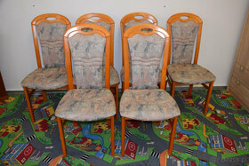 stół rozkładany i sześć krzeseł - jak nowy - 6