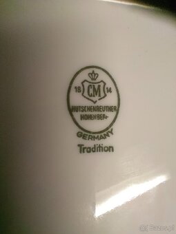Stara porcelana Patera do ciasta Hutschenreuther - 6