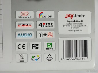 Bezprzewodowy zestaw kamer JAY-tech Wireless Kit IR-812R - 6