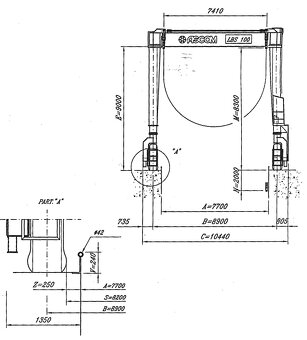 suwnica na kołach skrętnych 100 Ton - 6