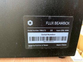 Do sprzedania laser Flux Beambox + filtr powietrza Flux Beam - 6