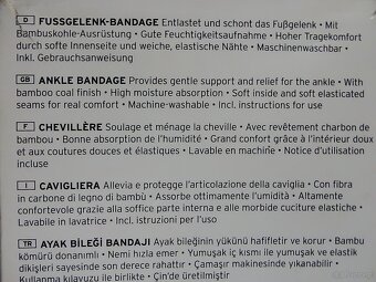 Opaska na staw skokowy rozmiar M - 6