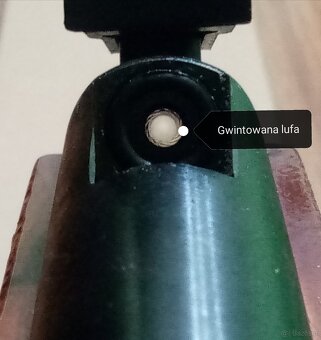 Wiatrówka sprężynowa łamana kal. 4,5 mm - 6