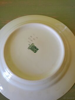 Porcelana „Włocławek”. Komplet deserowy + dzbanek do kawy. - 6