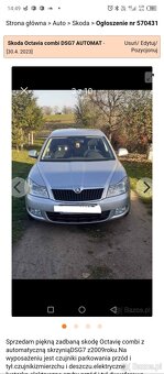 Skoda Octavia combi DSG7 automat - 6