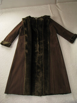 Elegancki kożuszek damski z kapturem, rozm. XXL - 6