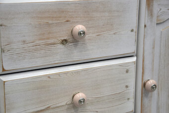 komoda z drewna sosnowego - jak nowa - 6