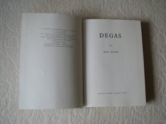 Degas, Jean Bouret, publikacja w języku francuskim - 6