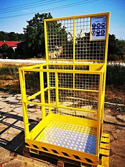 platforma robocza do wózka widłowego kosz roboczy do widlaka - 6