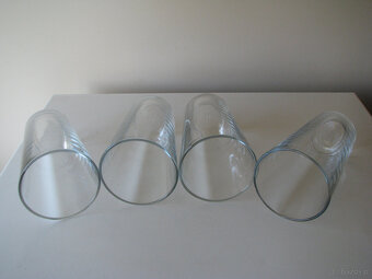 Wysoka szklanka transparentna 0,5 l pokal szklany kufel 4szt - 6