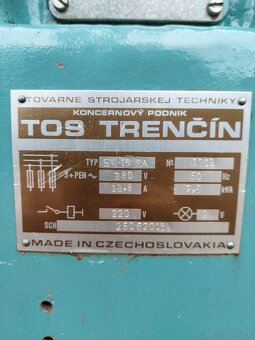 Soustruh hrotový SV 18 RA/ 1000 - 6