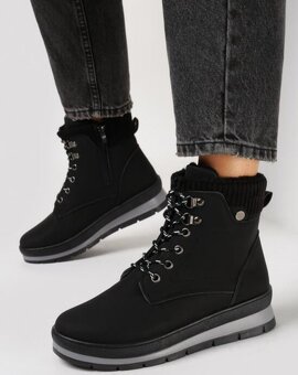 Casualowe ocieplane traperki Sienara rozm. 38 Born2be - 6