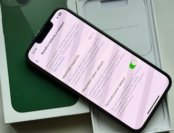 iPhone 13 Green BATERIA 100% TOP - 6