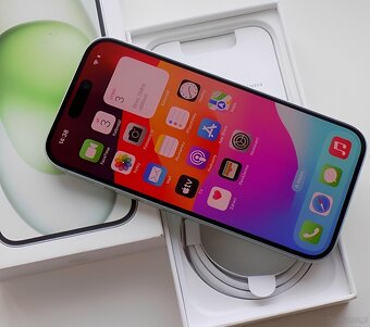 iPhone 15 Green BATERIA 100% TOP - 6