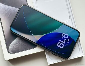 iPhone 15 Pro Black Titanium BATERIA 100% TOP - 6