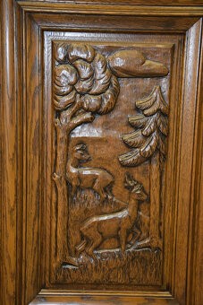 komoda dębowa - jak nowa - 6