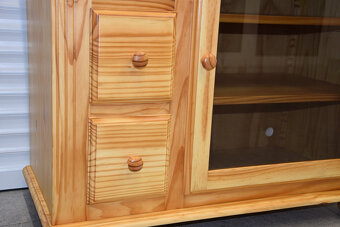 komoda z drewna sosnowego - jak nowa - 6