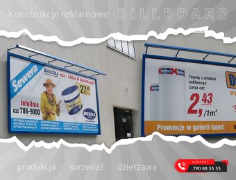 Konstrukcje reklamowe, billboardy, pylony, nowe i używane - 6