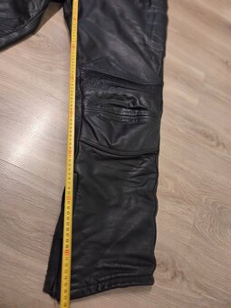Skórzany zestaw motocyklowy kurtka i spodnie męskie - 6