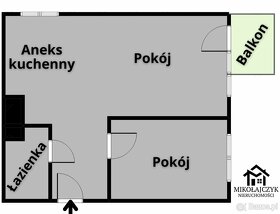 2 pokoje / ul. Słowackiego 30 / 37 m2 / balkon - 6
