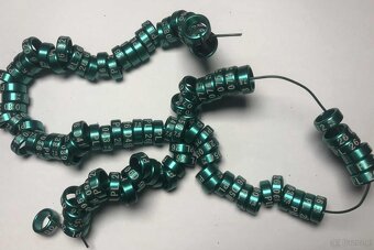 Obrączki na rok 2026 kolor zielony - 6