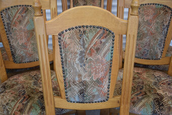 krzesła dębowe 6 sztuk - super stan - 6