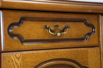 komoda dębowa - jak nowa - 6