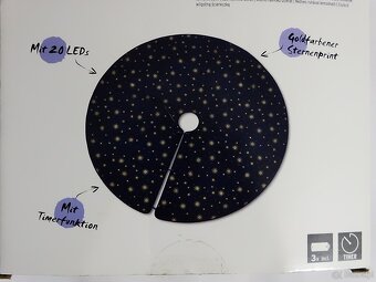Podkładka LED pod choinkę 20 światełek led - 6