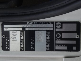 DAF CF 320 FA Euro VI 4x2 z nadwoziem skrzyniowym - 6