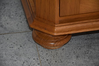 komoda - szafka dębowa - jak nowa - 6