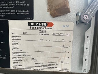 Piła pionowa HOLZ-HER 1265 SuperCut - 6