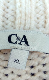 Damski sweterek C&A XL piękny puszysty ciepły lekki z Niemie - 6