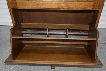 szafka na buty z drewna dębowego - jak nowa - 6