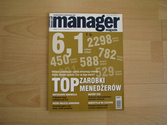 Manager Magazin – miesięcznik 2005r, 2006r, 2007r, 2008r, 20 - 6