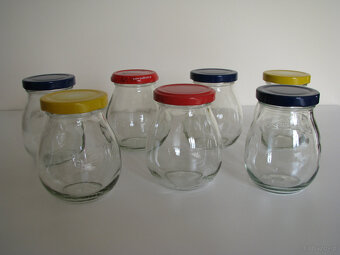 Słoiki, słoiczki z nakrętkami - na przetwory domowe - 6