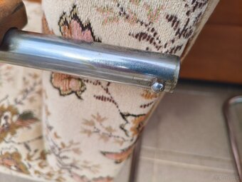 Mucke Melder chrom párová funkcionalistická křesla - 6