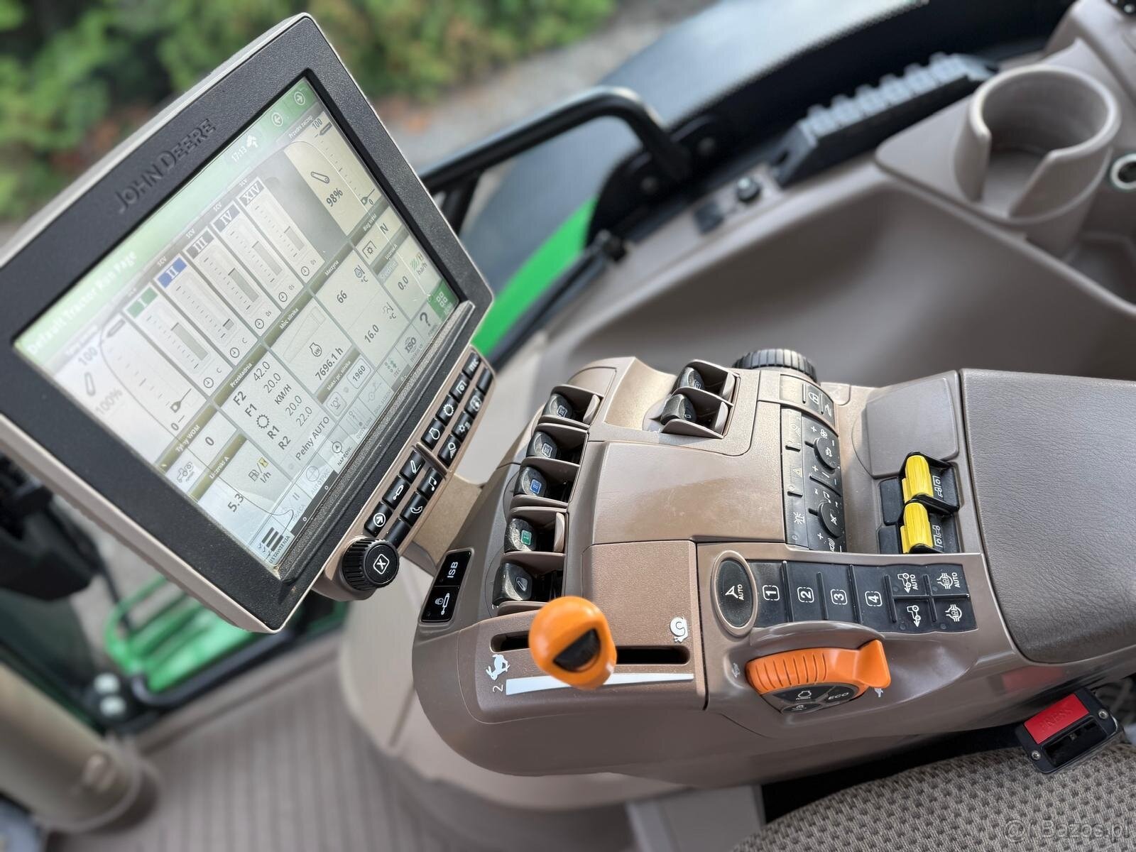 Ciągnik rolniczy John Deere 6215 7600mth rok 2017 GPS opony - 7