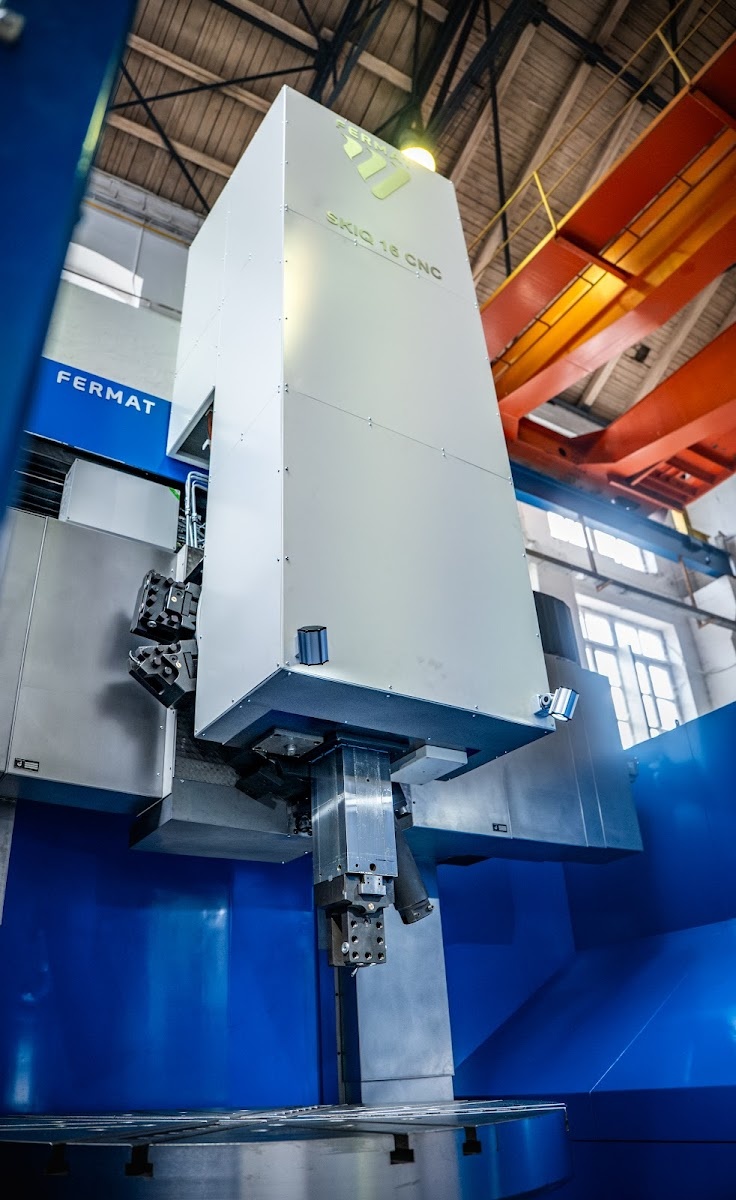 TOS Hulín SKIQ 16 CNC Tokarka karuzelowa / Jednostojakowa - 7