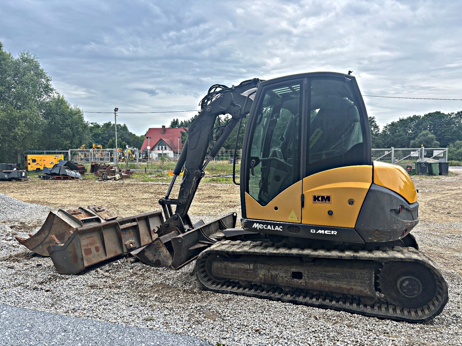 Mecalac 8 MCR MINI-KOPARKA 2010R | MECALAC 6 MCR, JCB 8065 8 - 7