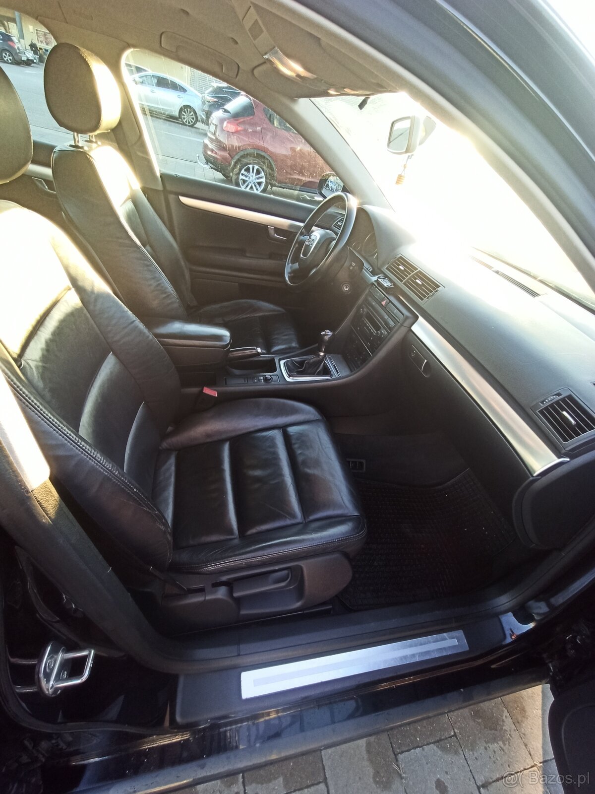 Audi a4 B7 2005r, benzyna + LPG skóra czarne - 7