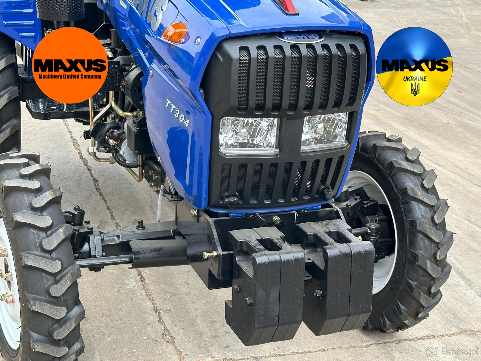 Refundacja 50% Maxus traktor Ciągnik 30km 4x4 Diesel tylko 3 - 7