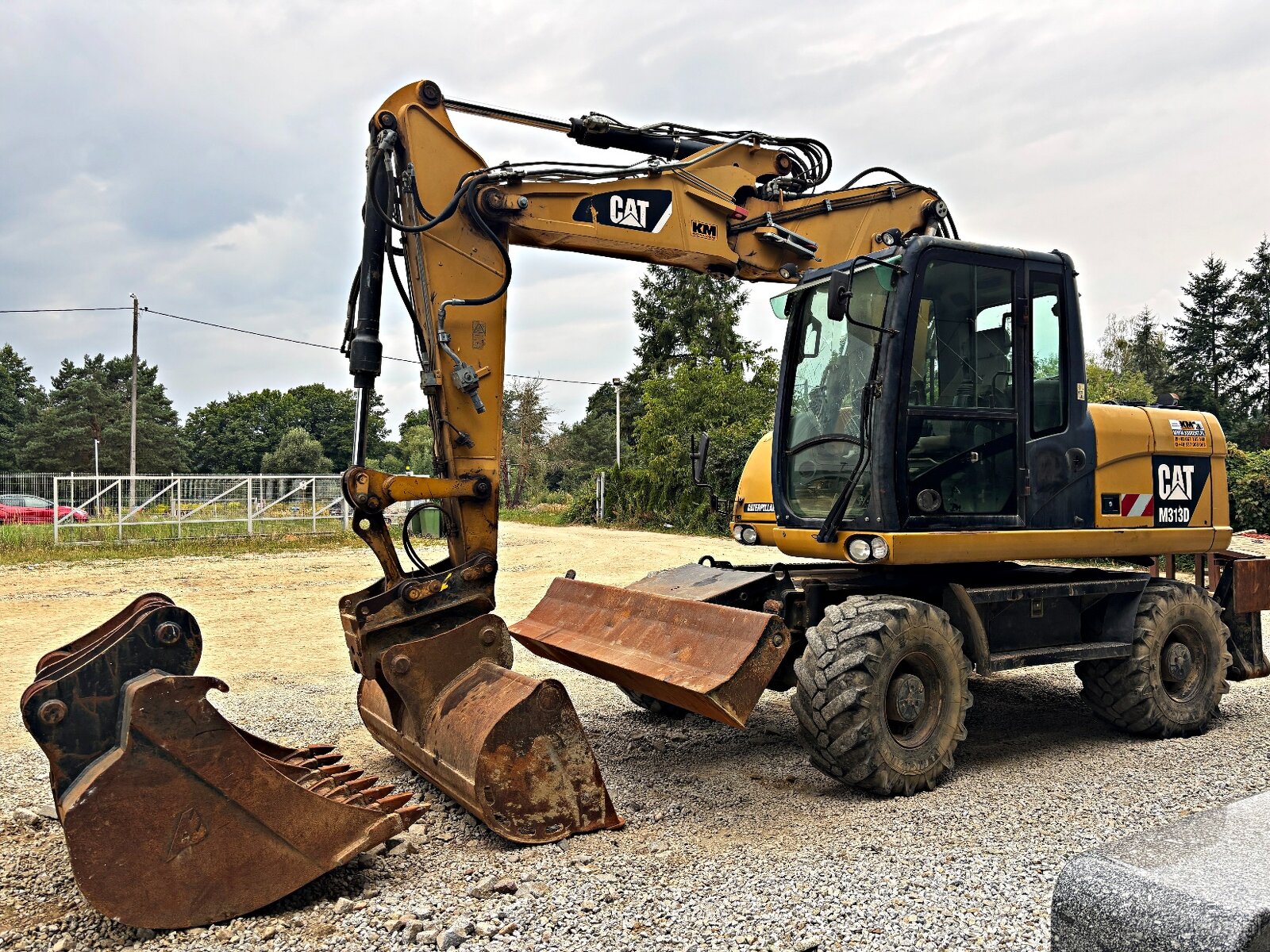 Caterpillar M313D KOPARKA KOŁOWA 2014R | CAT M313D, JCB JS14 - 7