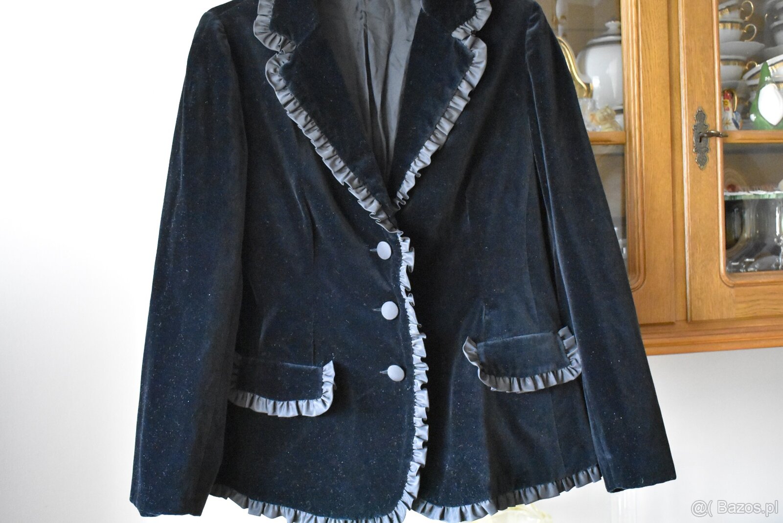 Żakiet czarny asamit - 7