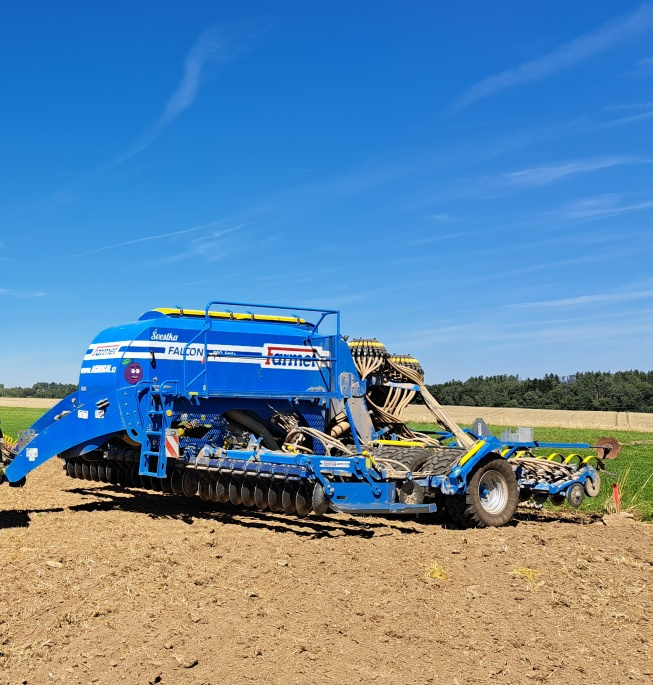 Ciągnik 270 KM z RTK i siewnikiem 6 m GRATIS +SectionControl - 7