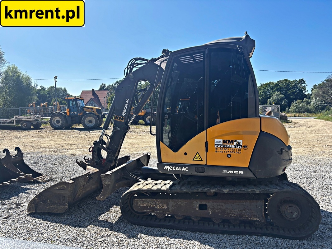 Mecalac 8 MCR MINI-KOPARKA 2018R | MECALAC 6 MCR, JCB 8065 8 - 7